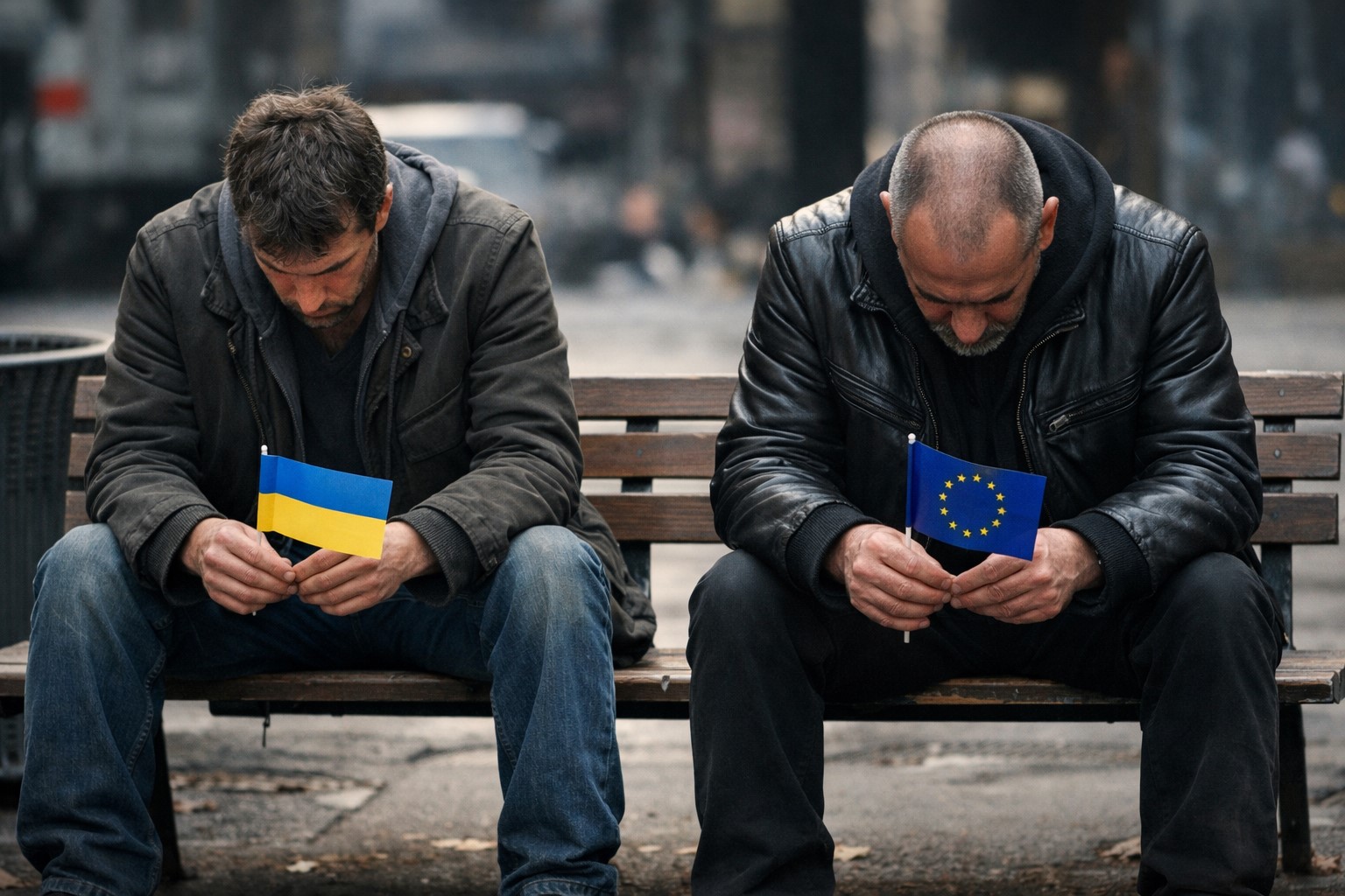 Depression and hope in Ukraine, fatigue in Europe